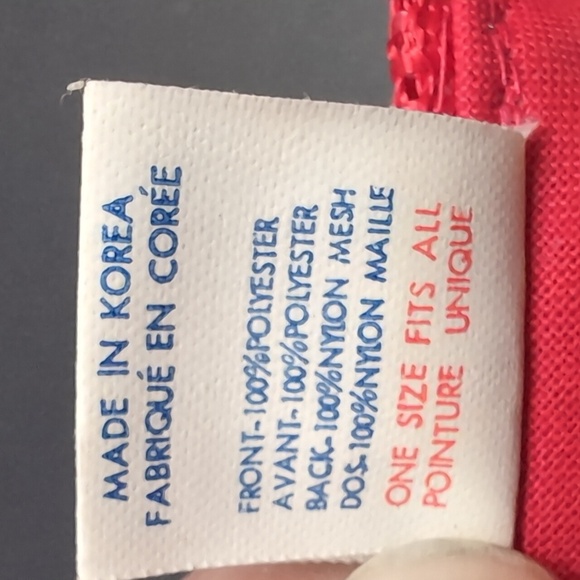 VTG,Webb's Lanes Mount Forest Red/White 3 Stripe Snapback Trucker Hat. - Picture 11 of 13